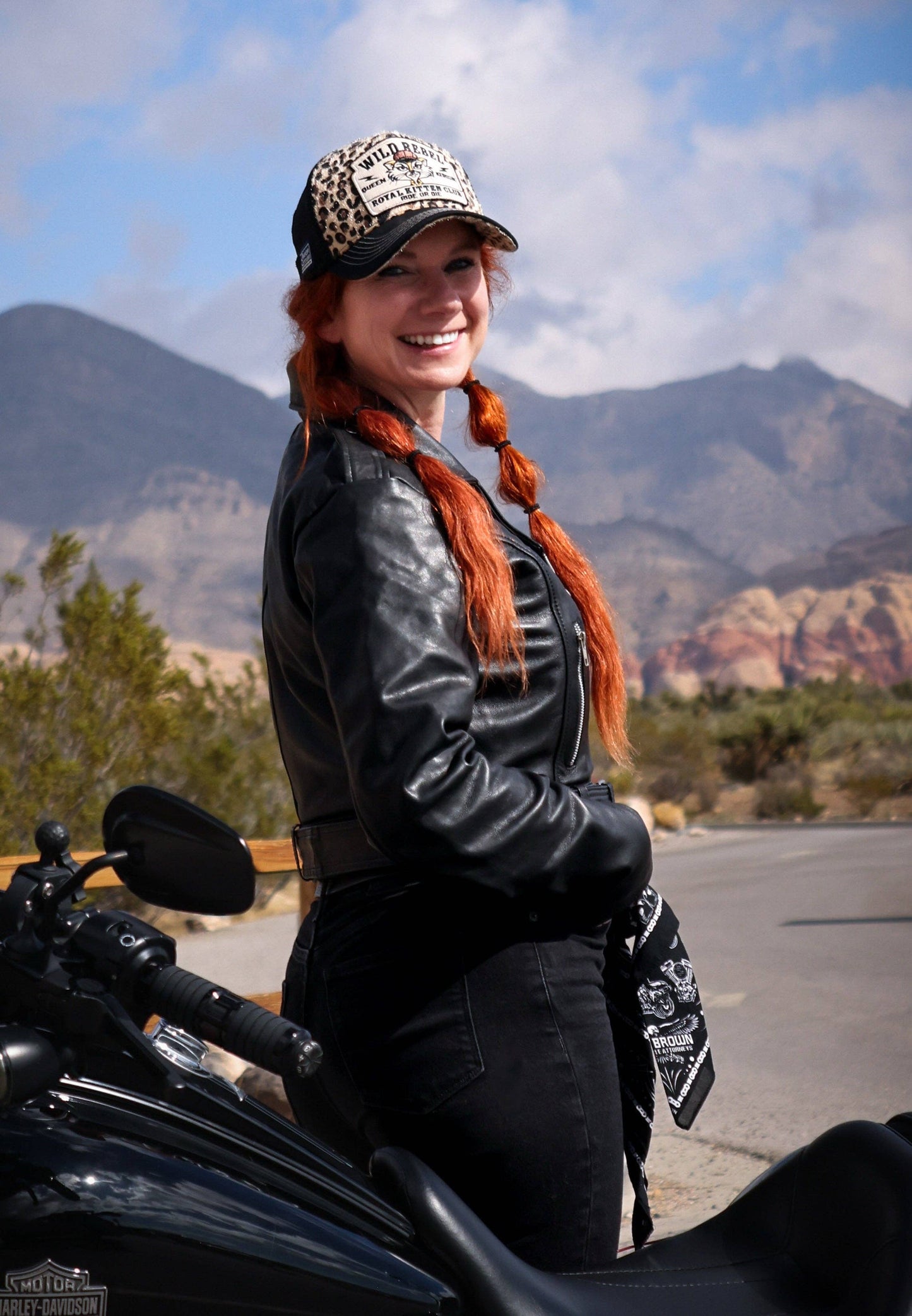 King Kerosin Trucker Cap «Wild Rebel Royal Kitten Club»