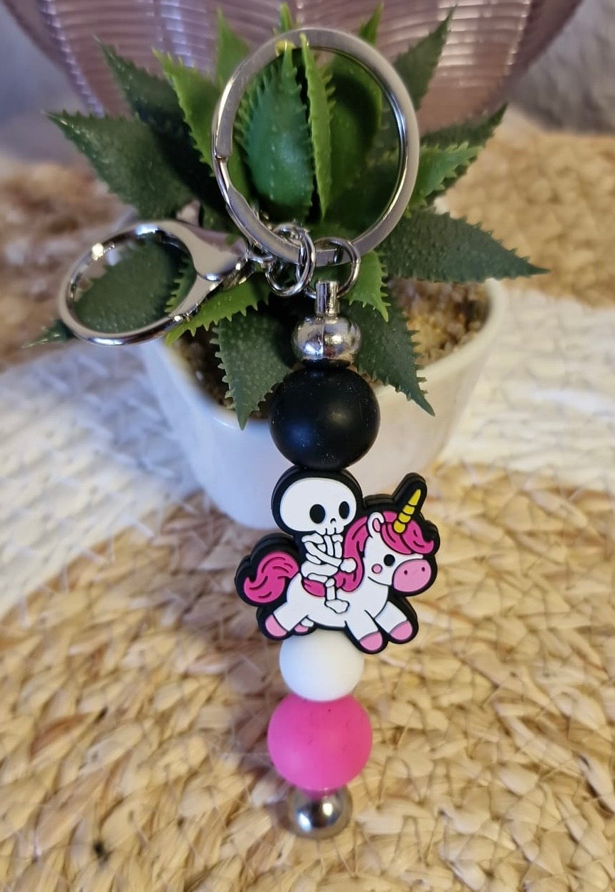 Schlüsselanhänger „Skull Unicorn“