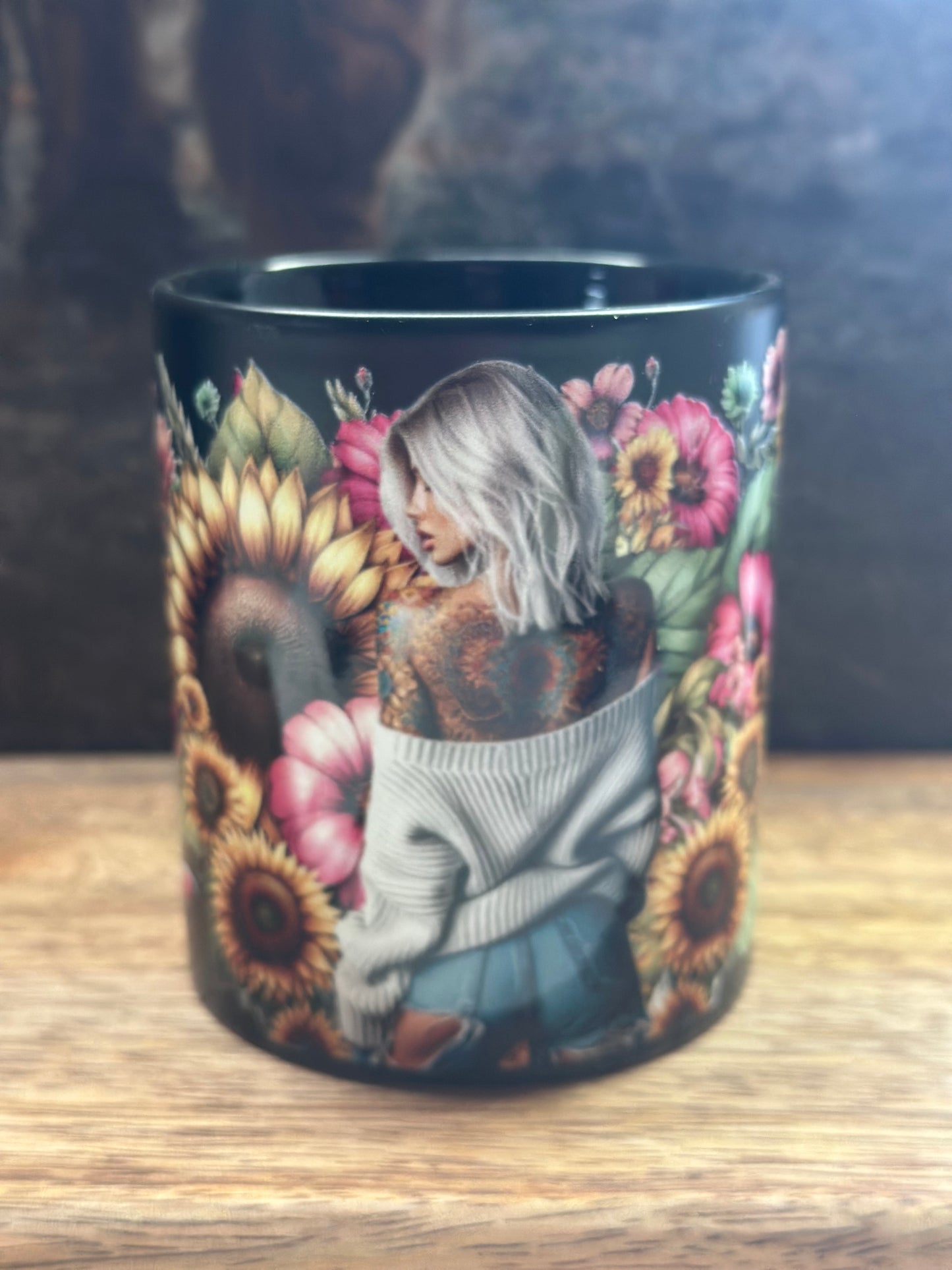 Tasse „Blond Tattoogirl“