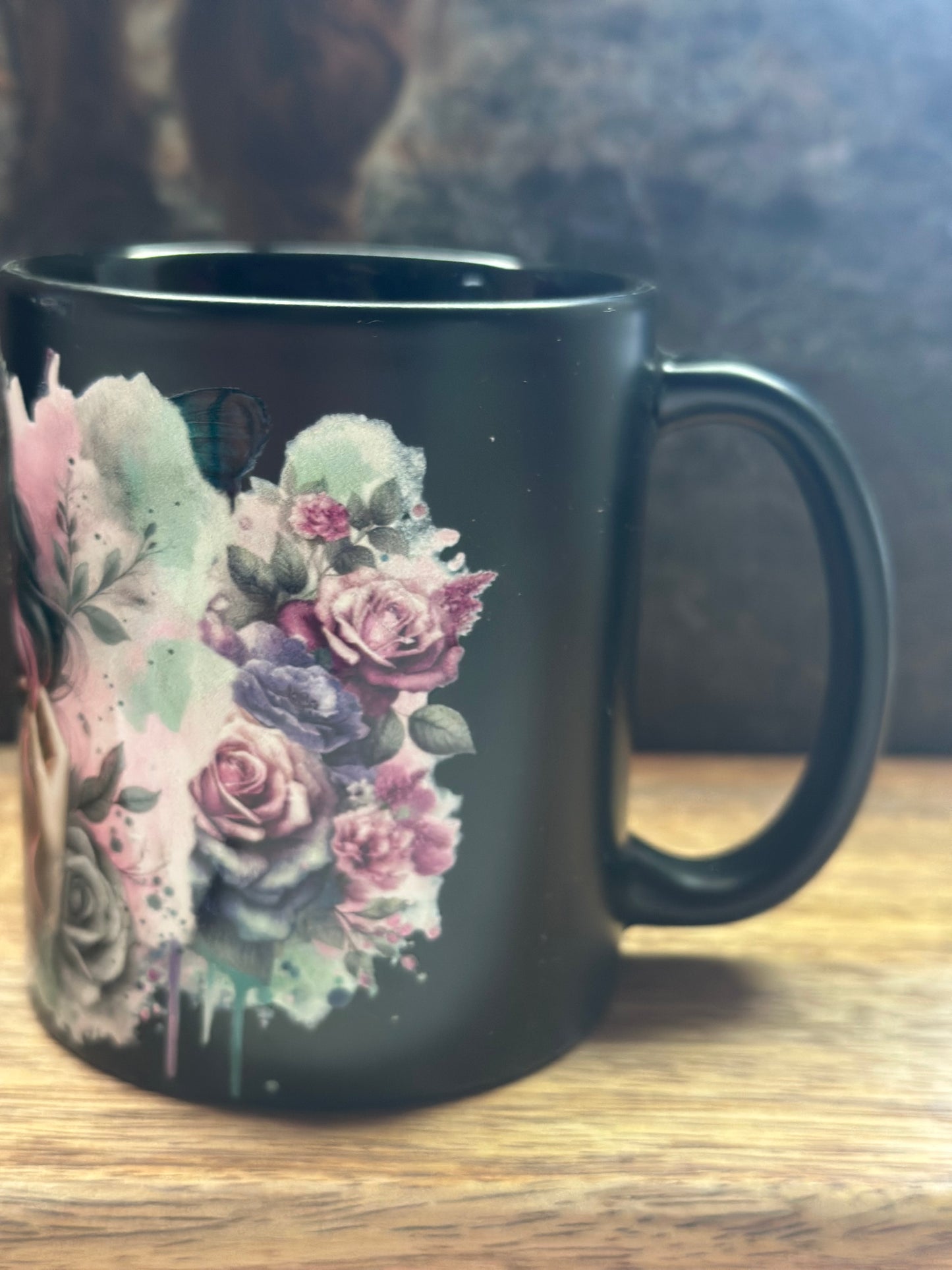 Tasse „Girl black /rosa“