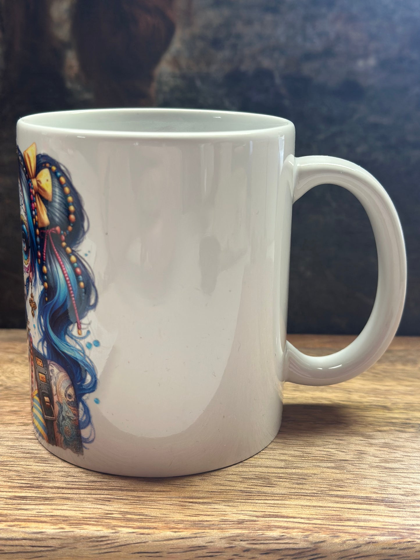 Tasse „Blue Lacatrina Girl“