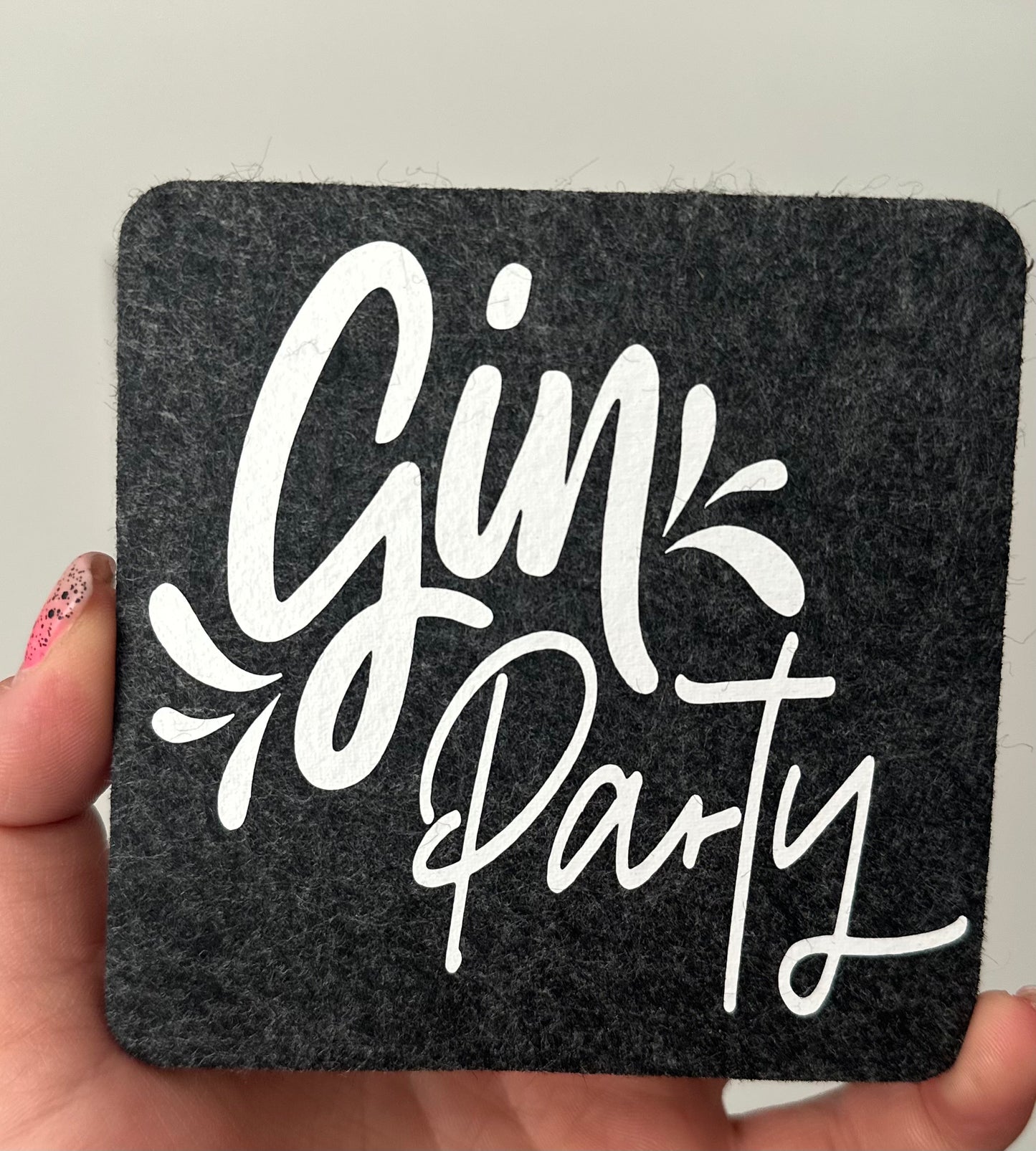 Filzuntersetzer „Gin Party“