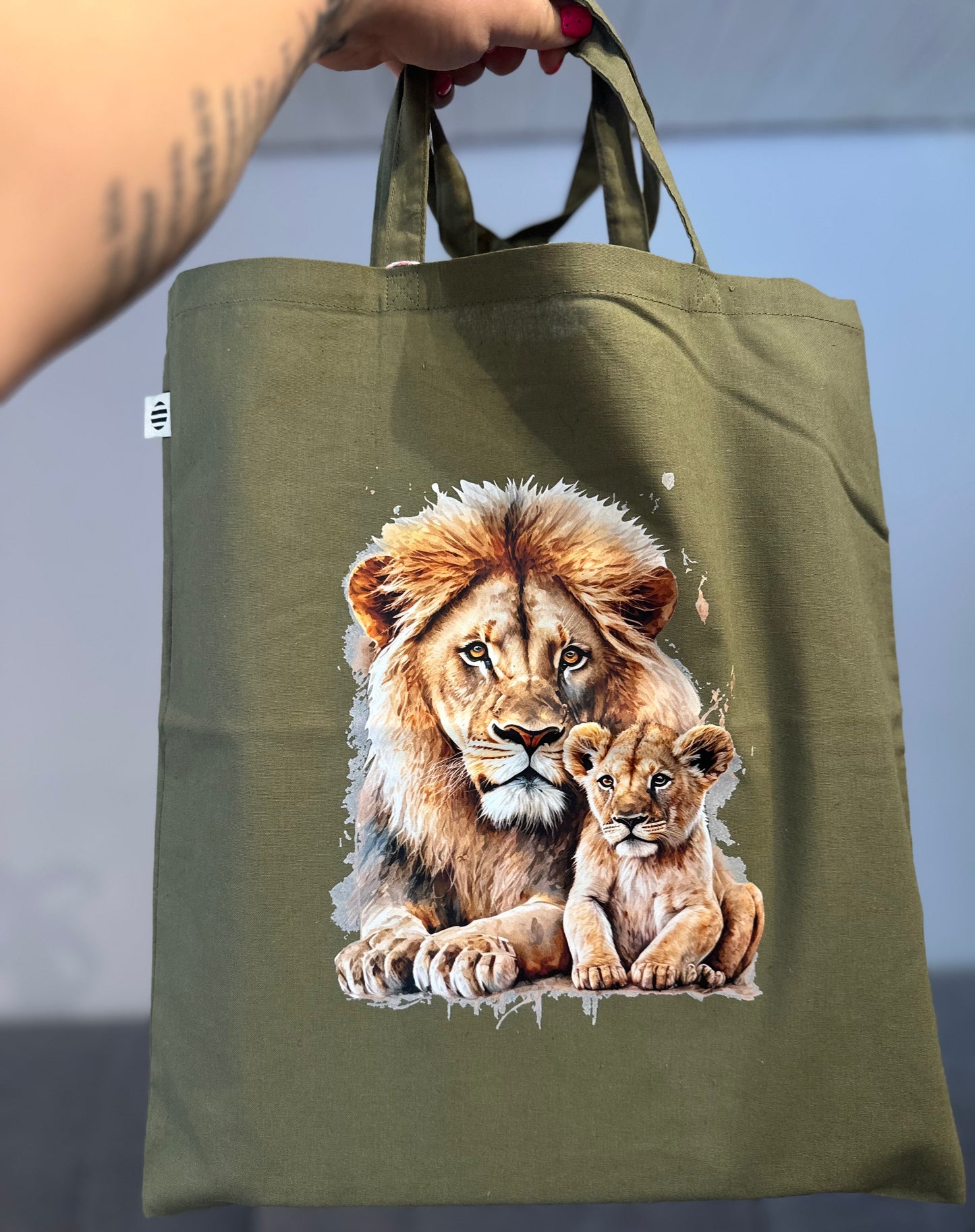 Stofftasche "Löwe"