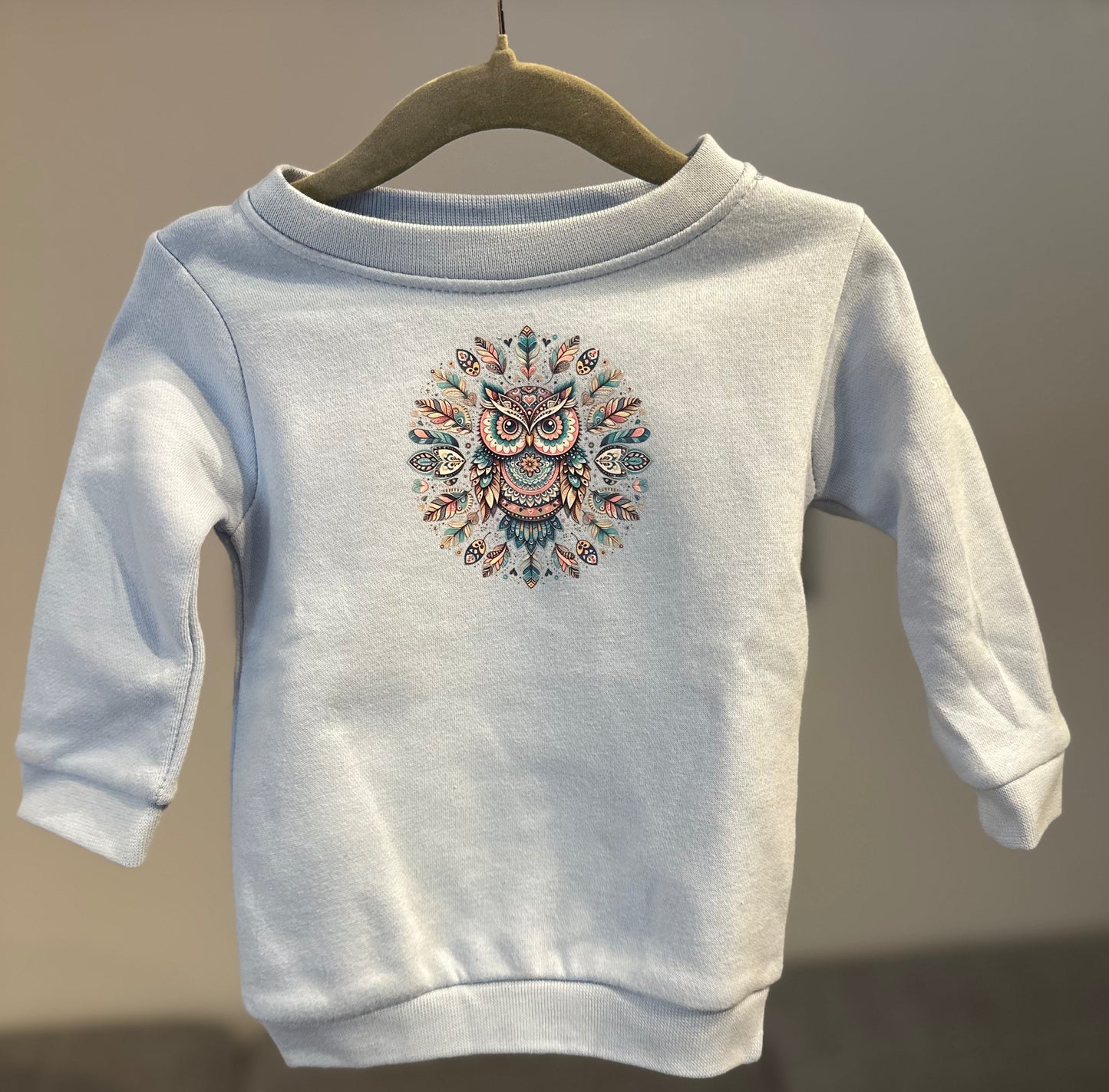 Kindersweater Gr.66-76 „Eule“