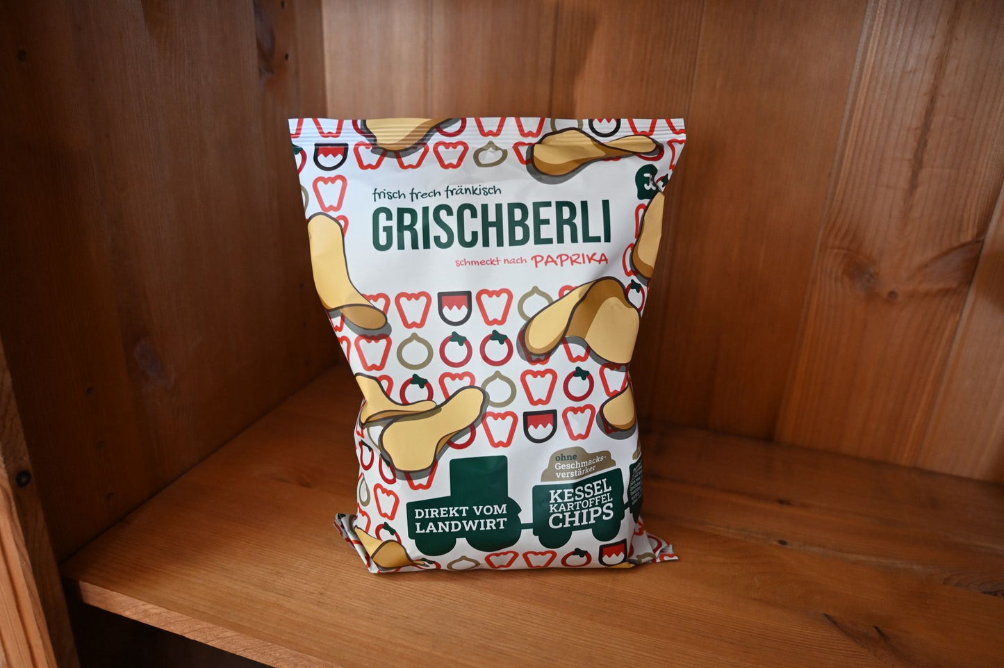 Grischberli Kesselchips Paprika