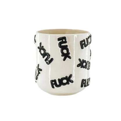 Kleiner „FUCK“ Blumentopf