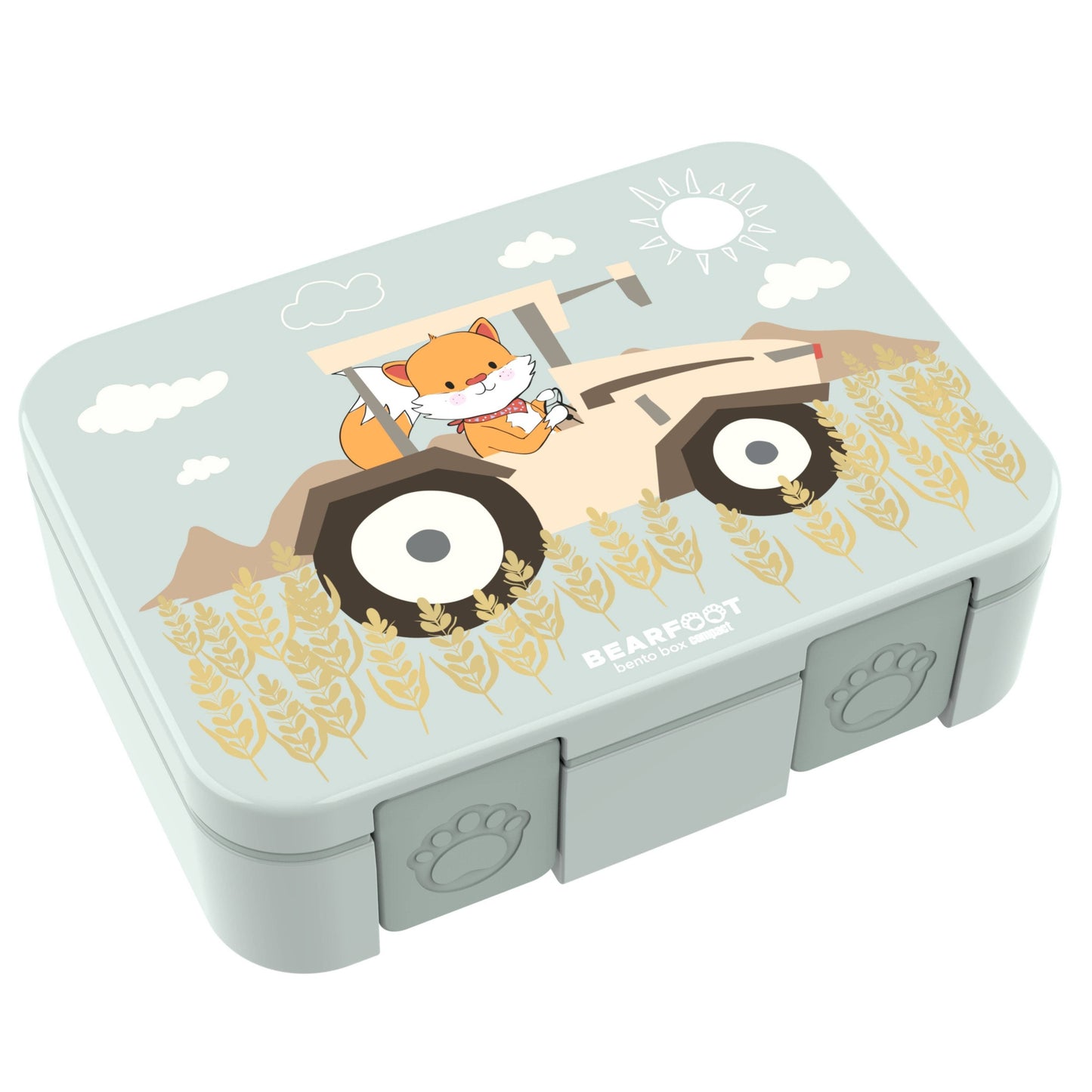 BEARFOOT Brotdose „Traktor Salbei“