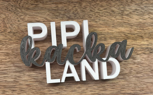 3 D „Pipikackaland“
