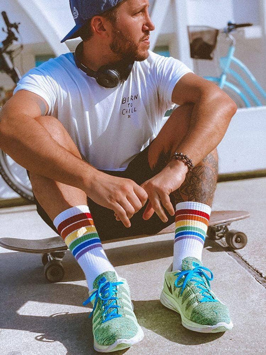 Pegada Socken „Rainbow „