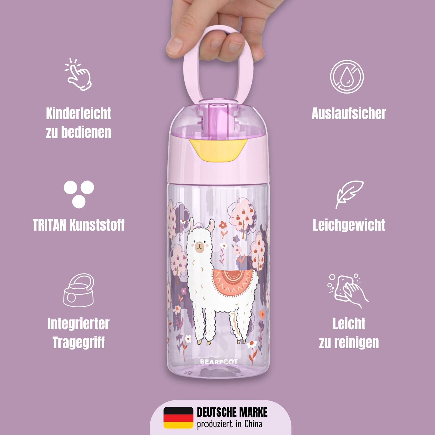 BEARFOOT  Trinkflasche „Lama“