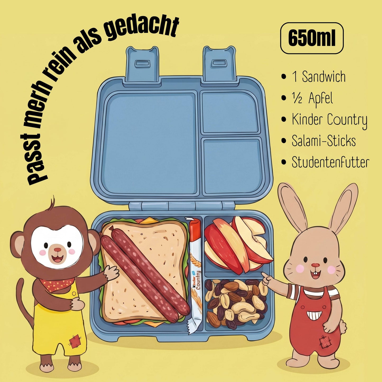 BEARFOOT Brotdose „Traktor“