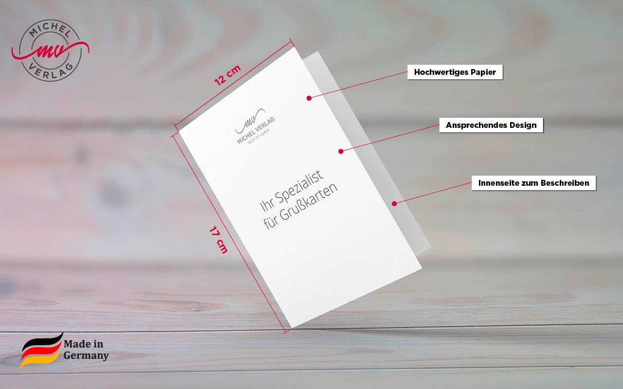 Glückwunschkarte zur Rente