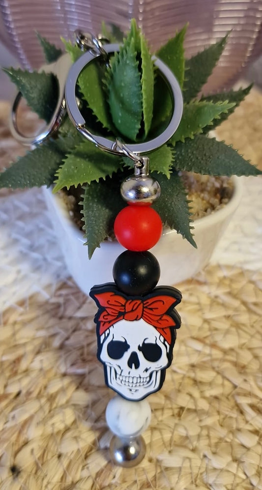 Schlüsselanhänger „Red Skull“