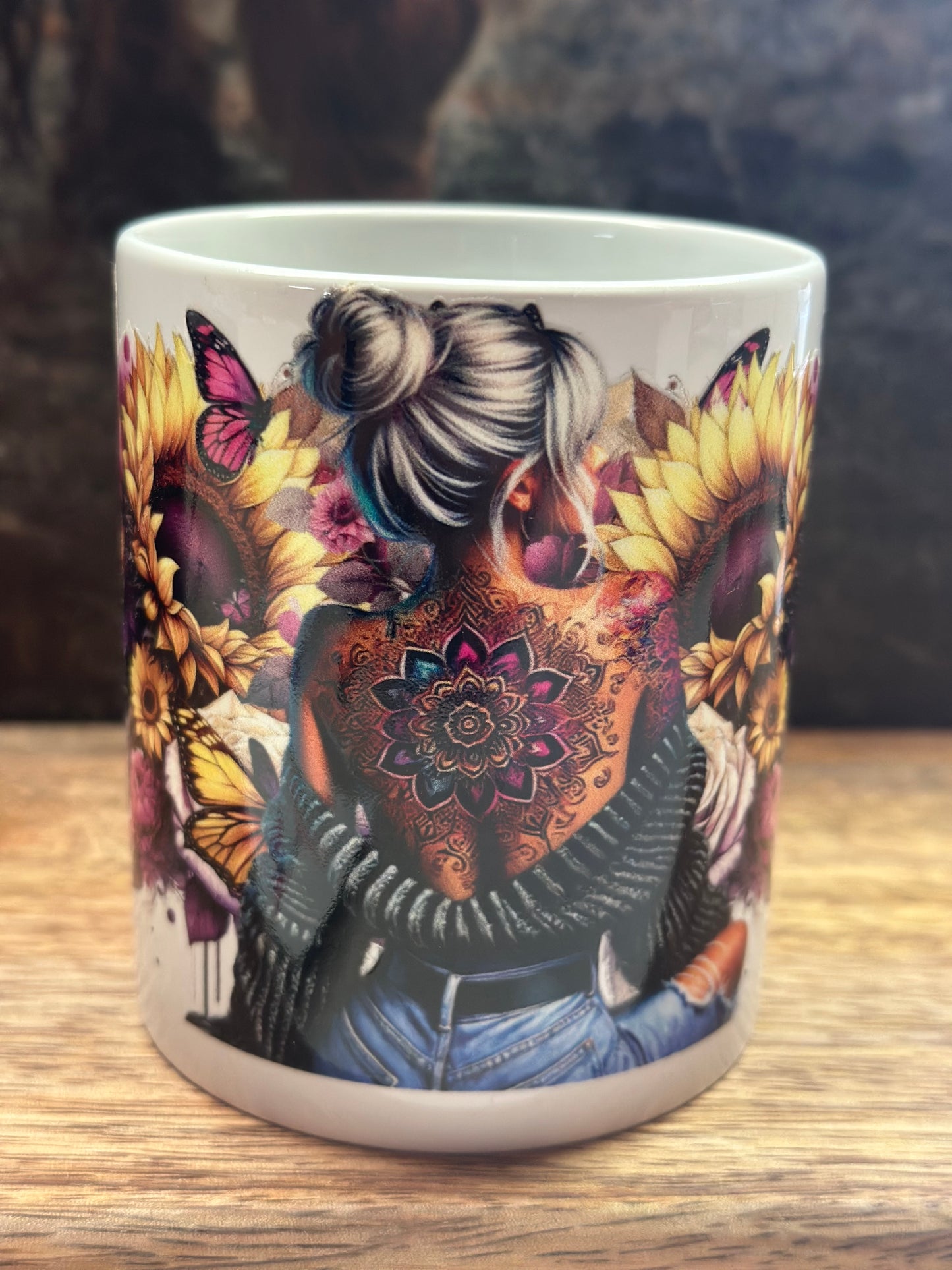 Tasse „ Flower Tattoogirl“