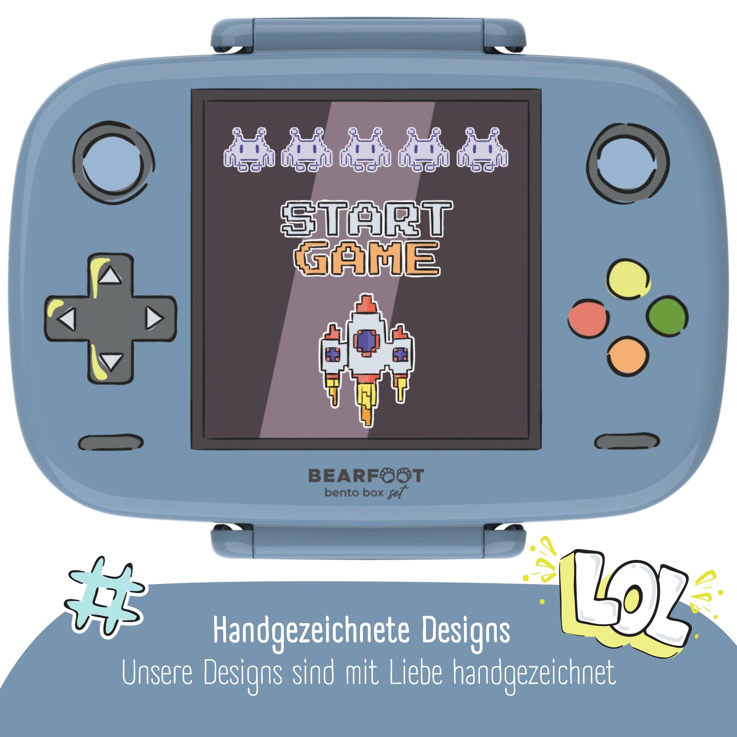 BEARFOOT Brotdose „Game“