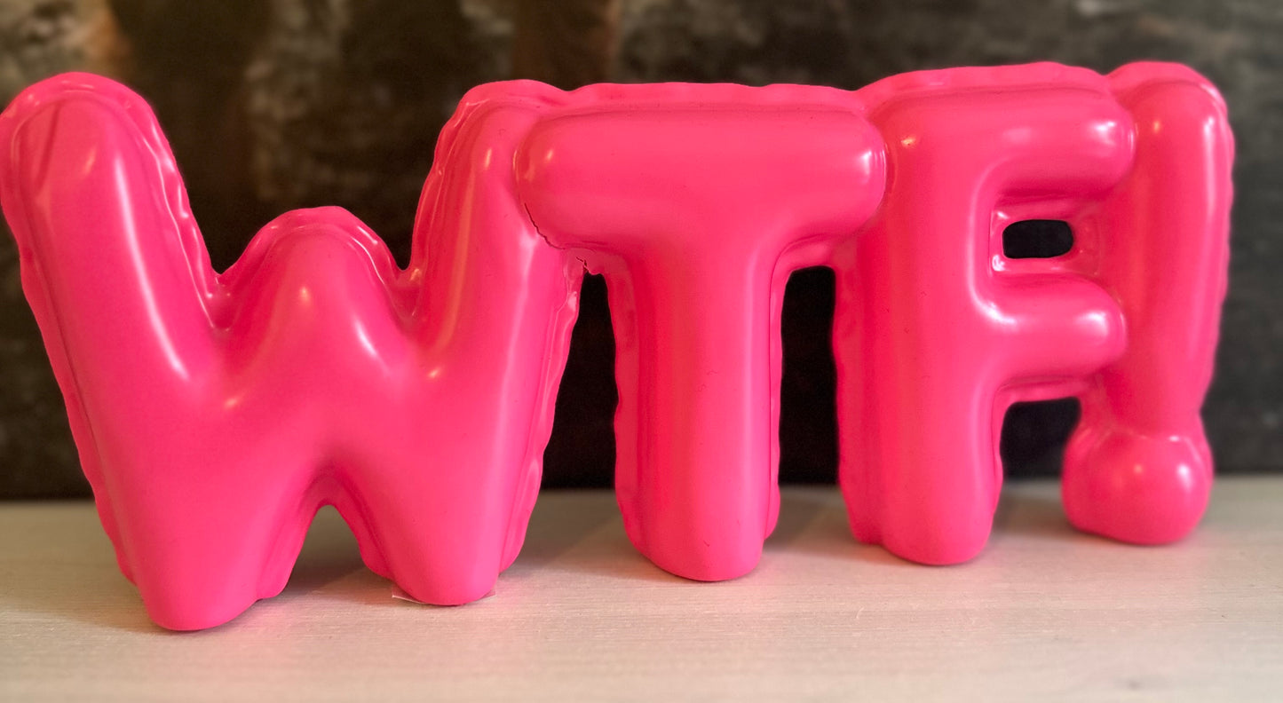 WTF! Keramik Aufsteller