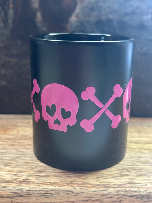 Tasse „Pink Skull“