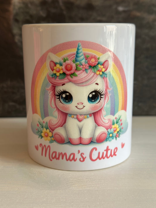 Tasse „Einhorn Mama‘s Cutie“