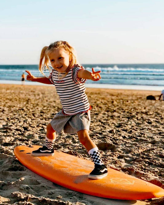 Pegada Kids Socken „Karomuster“ Gr. 29/34