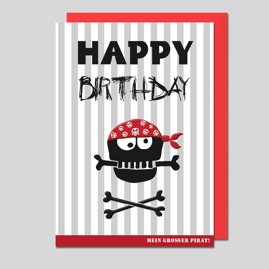 Glückwunschkarte zum Geburtstag für Kinder