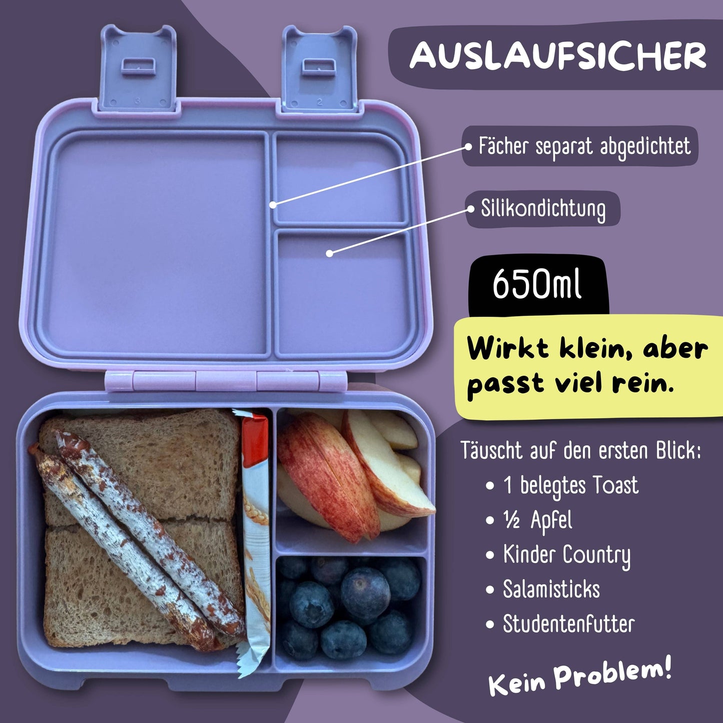 BEARFOOT Brotdose „Hund & Katze“