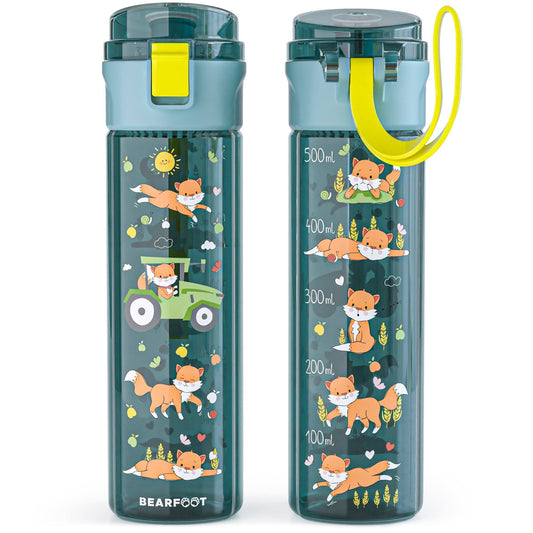 BEARFOOT Trinkflasche „Traktor-blau“