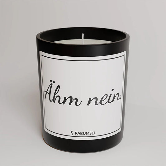 Kerze „Ähm Nein „