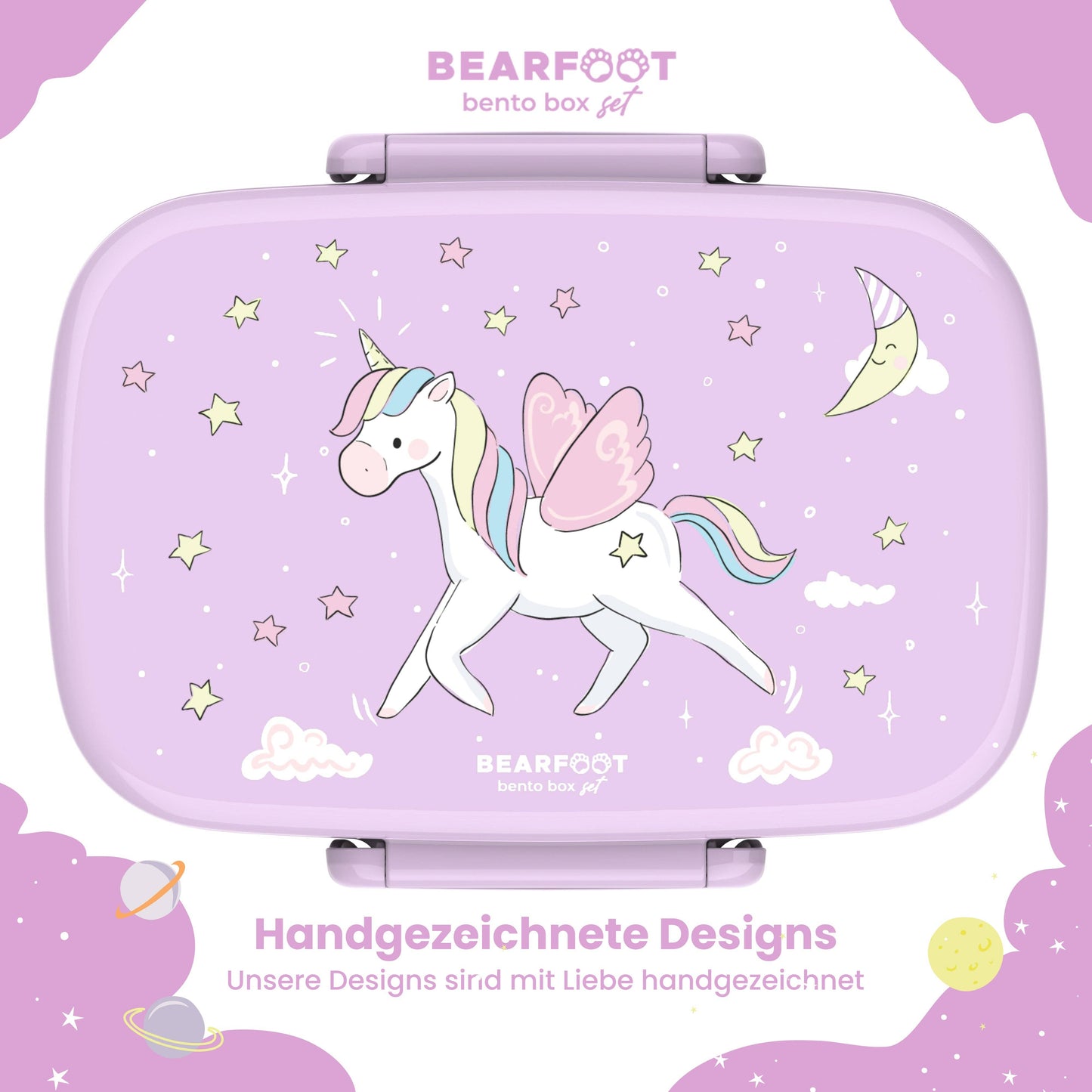 BEARFOOT Brotdose „Einhorn“