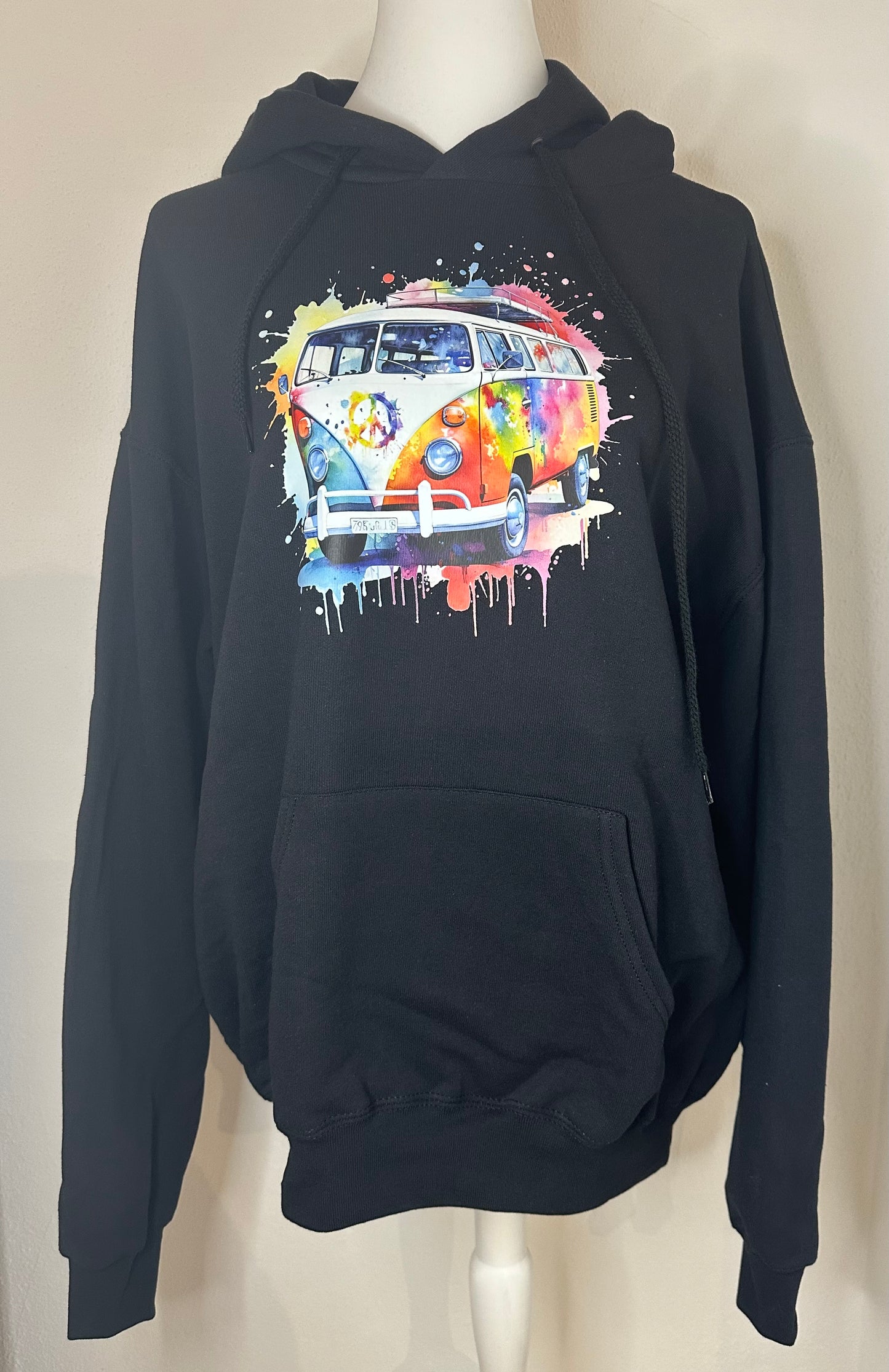 HOODIE SCHWARZ „BULLI“