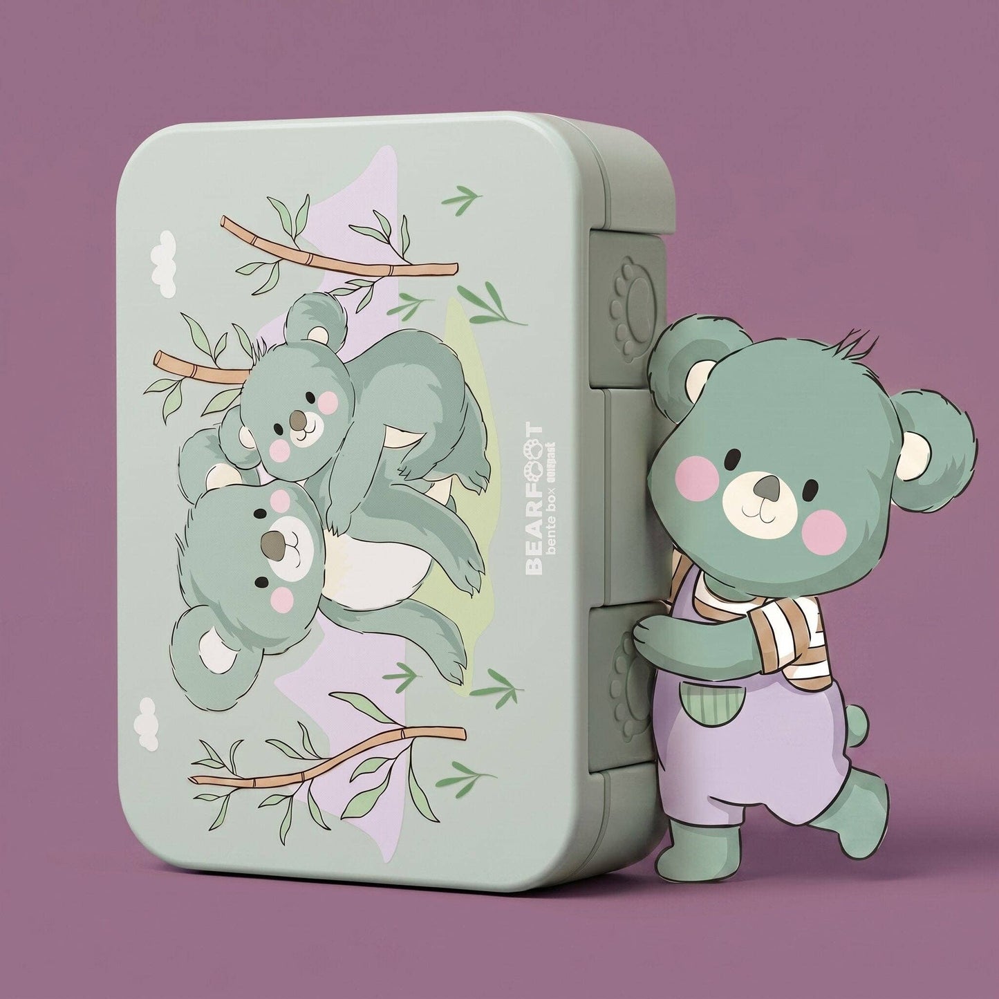 BEARGOOT Brotdose „Koala Salbei“