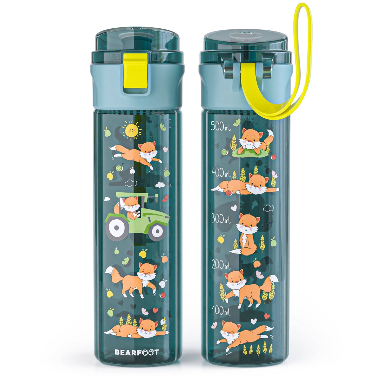 BEARFOOT Trinkflasche „Traktor-blau“