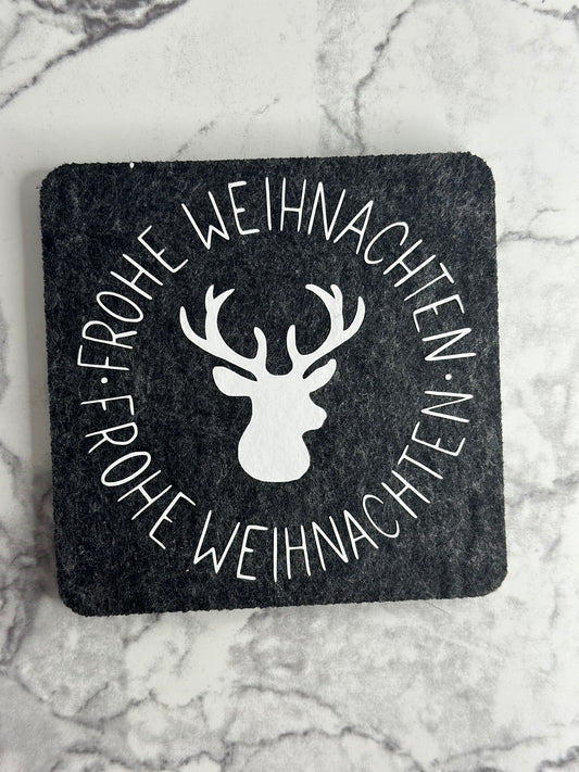 FILZUNTERSETZER „WEIHNACHTEN „