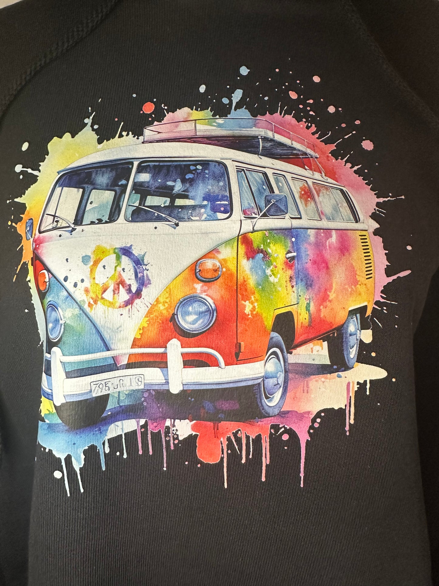 HOODIE SCHWARZ „BULLI“