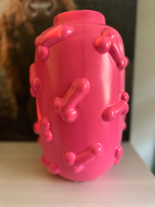 Vase „Penise Pink Groß“