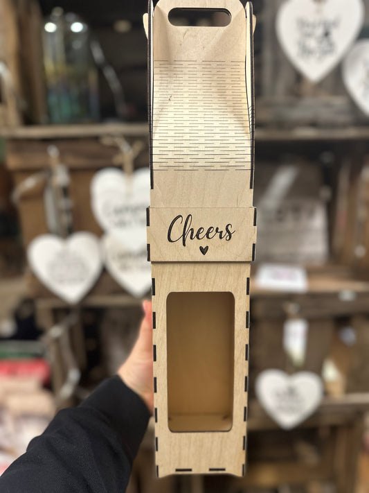 Weingeschenkebox „Cheers“