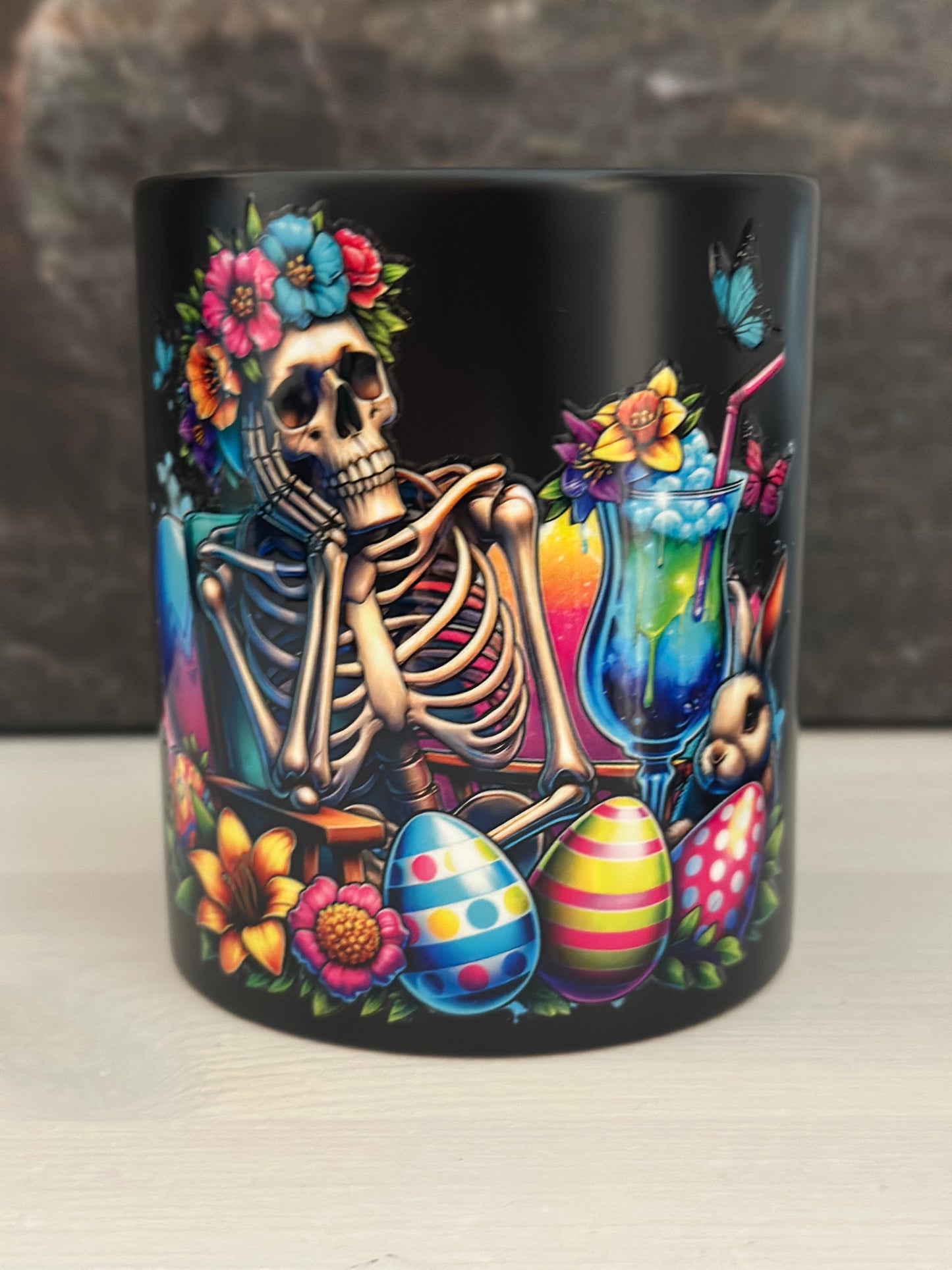Tasse „Osterskull“ Schwarz