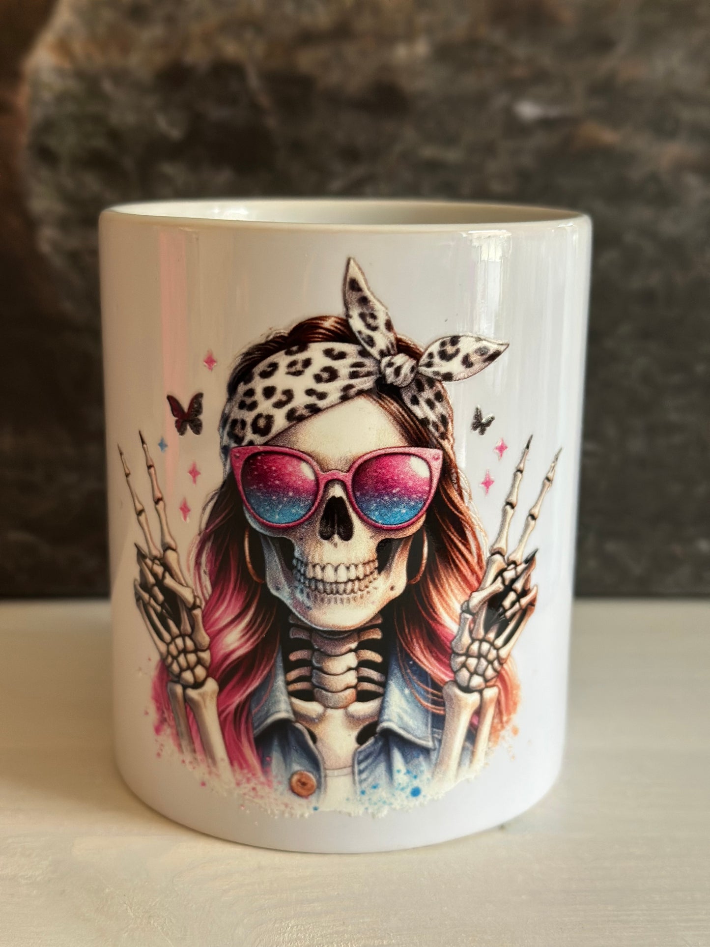 Tasse „Skull Leo Peace“