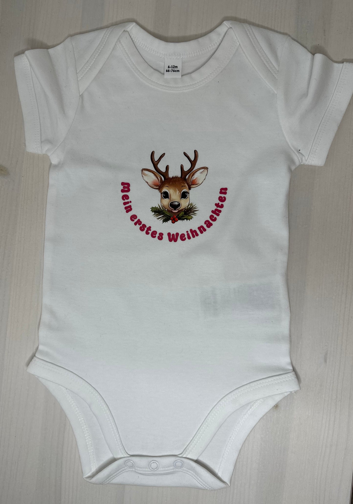 Babybody „Mein erstes Weihnachten „