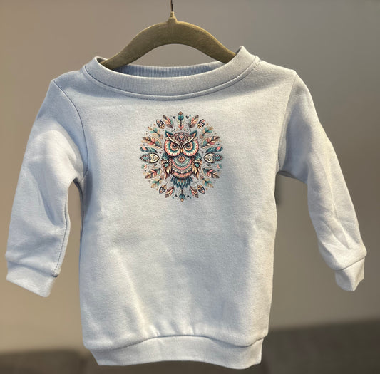 Kindersweater Gr.66-76 „Eule“