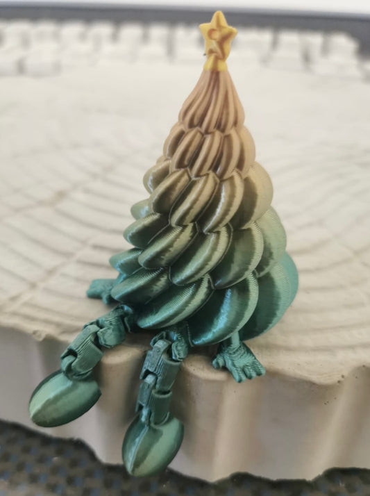 3D Weihnachtsbaum klein Unikat