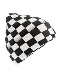 Beanie Mütze „Kariert“