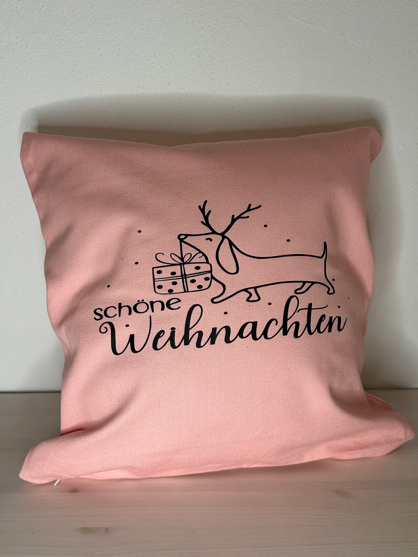 KISSEN ROSA „DACKEL“