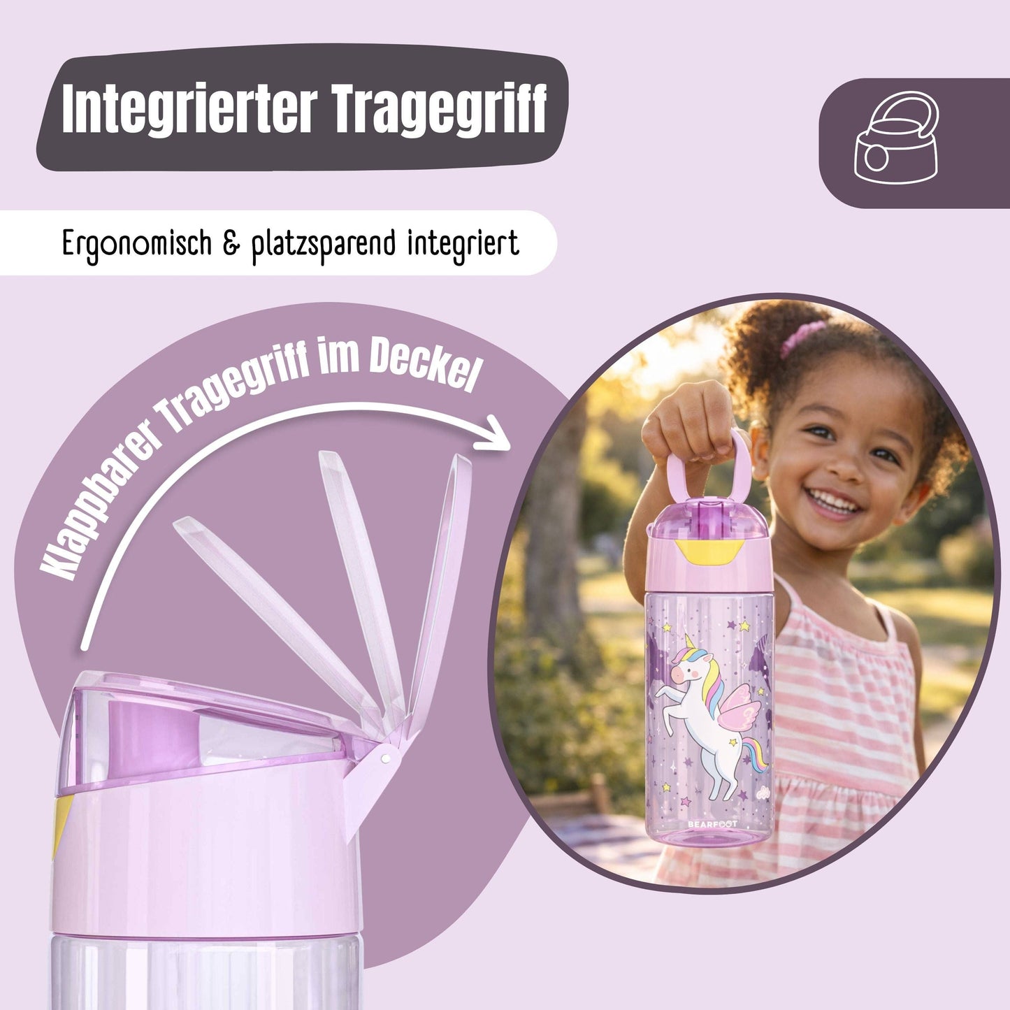 BEARFOOT  Trinkflasche „Lama“