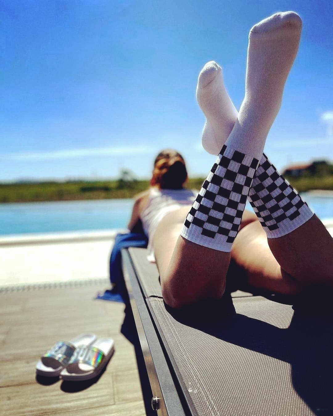 Pegada Socken „Schachbrettmuster“