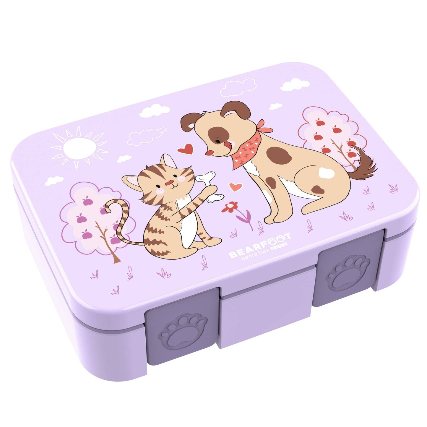 BEARFOOT Brotdose „Hund & Katze“