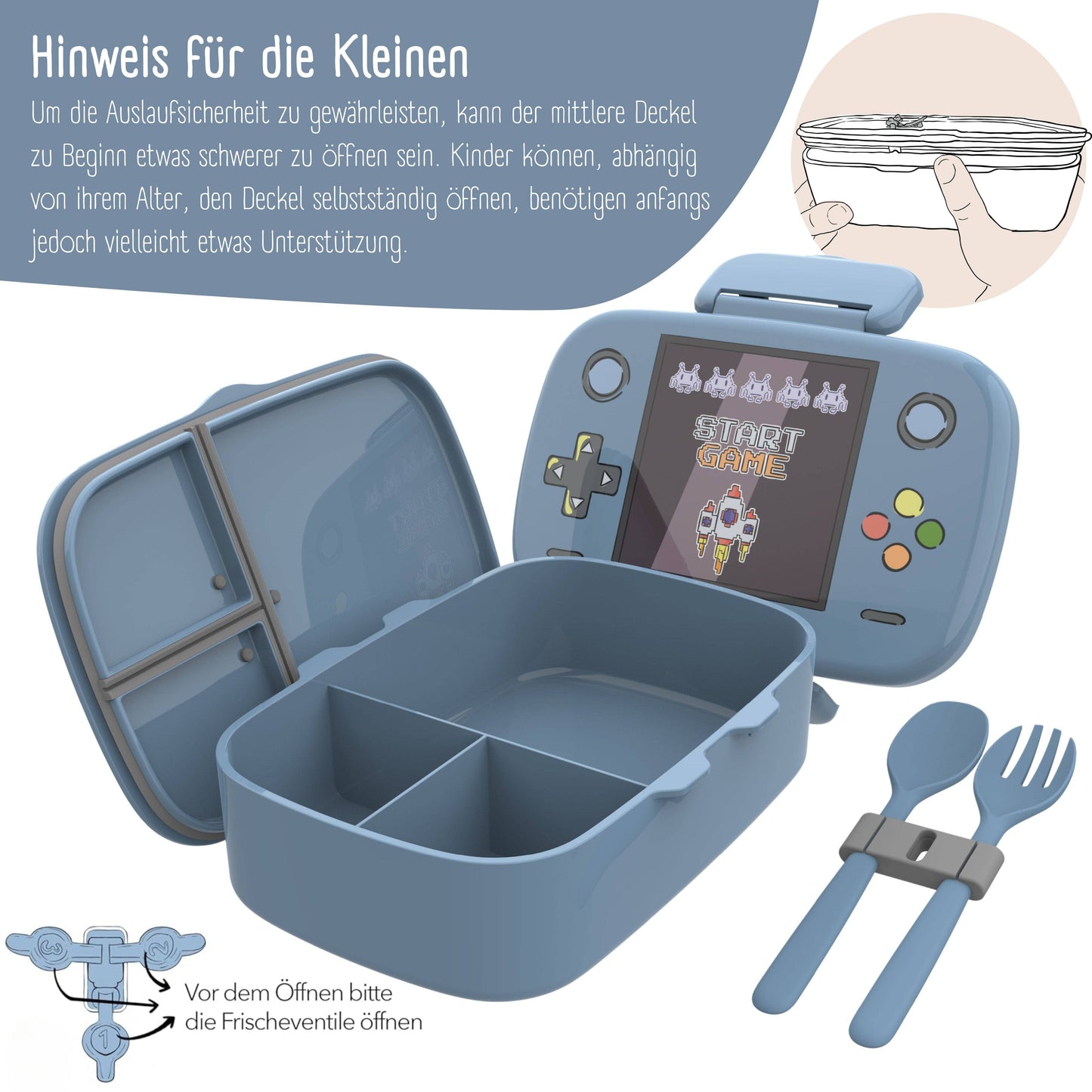 BEARFOOT Brotdose „Game“