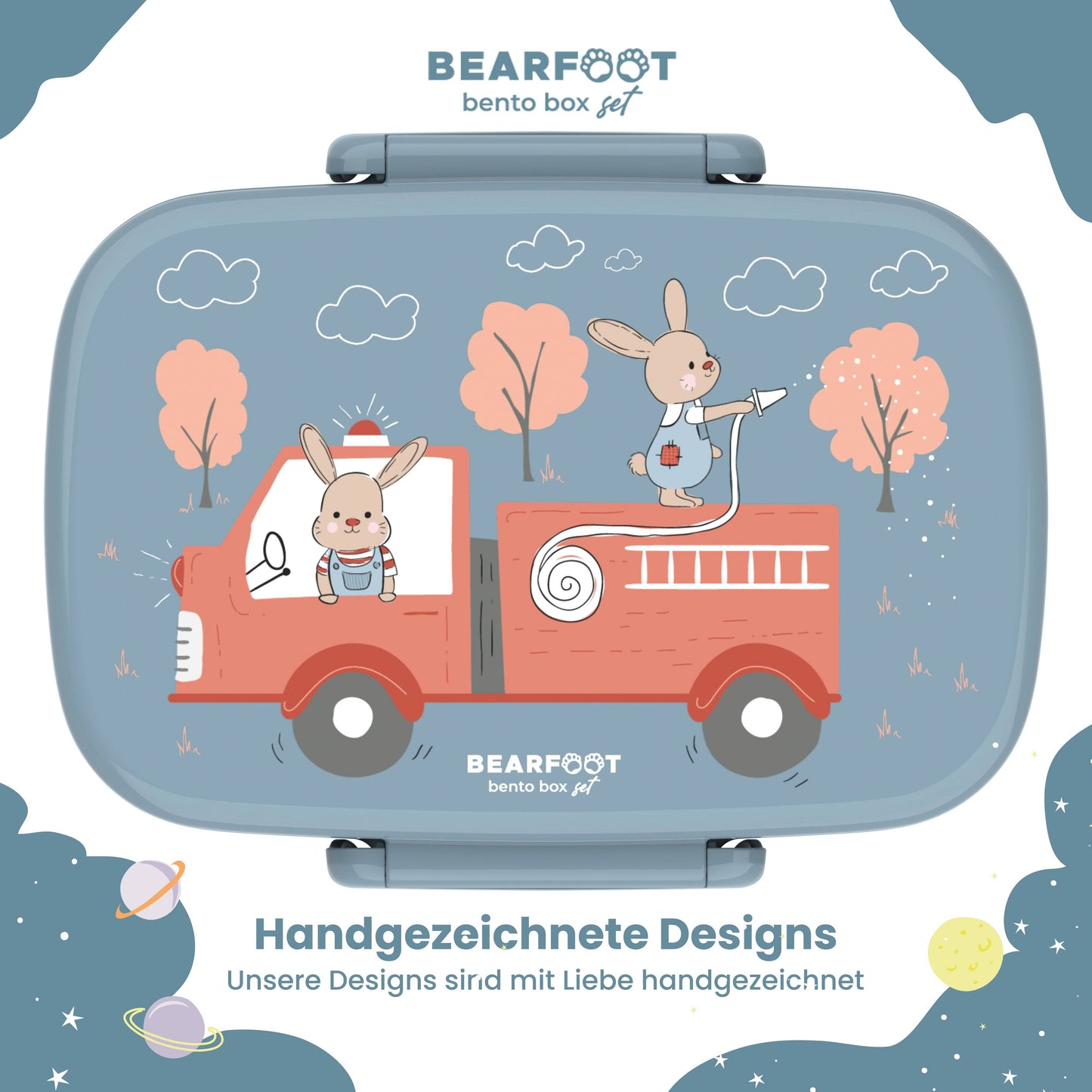 BEARFOOT Brotdose „Feuerwehr“
