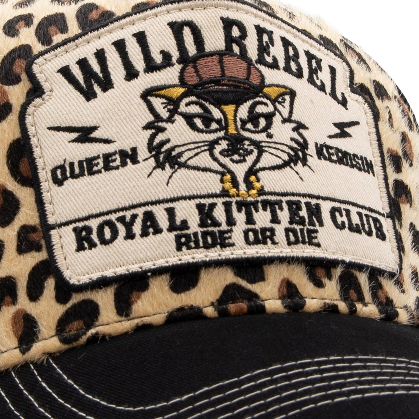 King Kerosin Trucker Cap «Wild Rebel Royal Kitten Club»